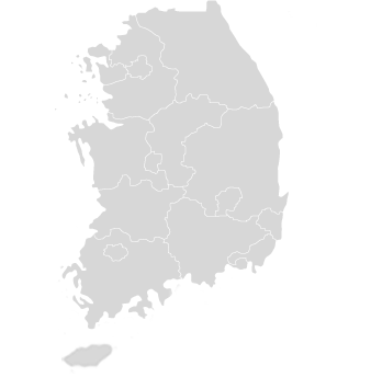 한국지도